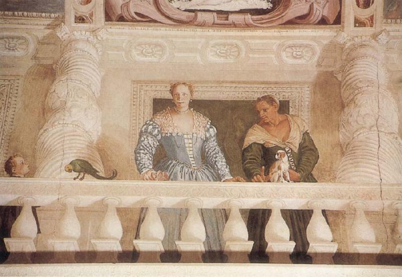 Paolo Veronese Giustiana Barbaro and her Nurse oil painting image